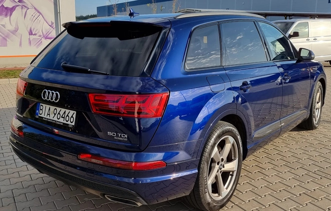 Audi Q7 cena 185000 przebieg: 155000, rok produkcji 2018 z Białystok małe 46